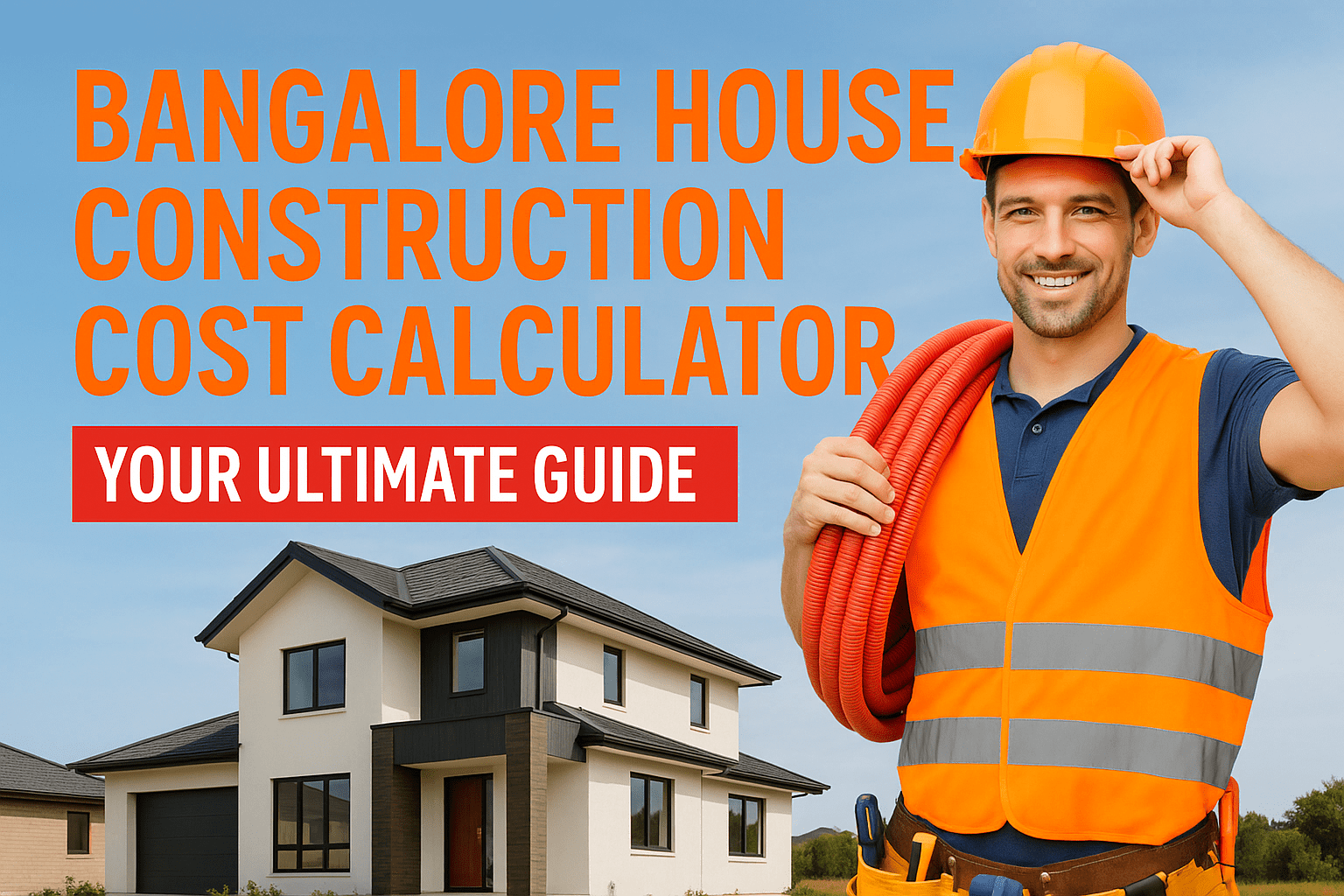 Bangalore house construction cost calculator